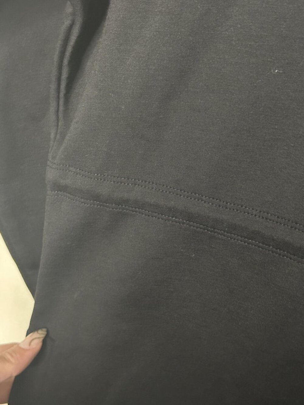Athleta Sweater Womens Extra Small Sweatshirt Anorak Drawstring Waist Turtleneck - Picture 4 of 7